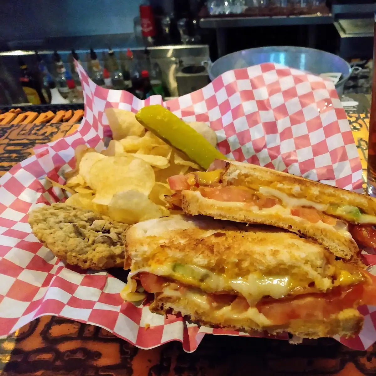 Bacon Tomato Avocado Grilled Cheese