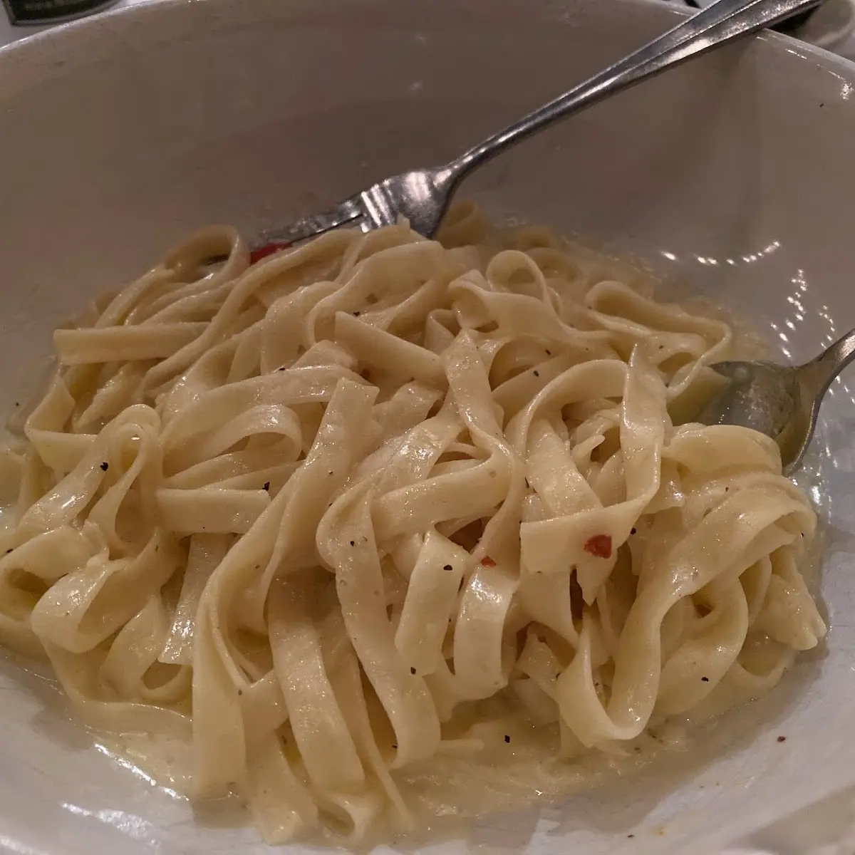 Fettuccine Alfredo with Chicken