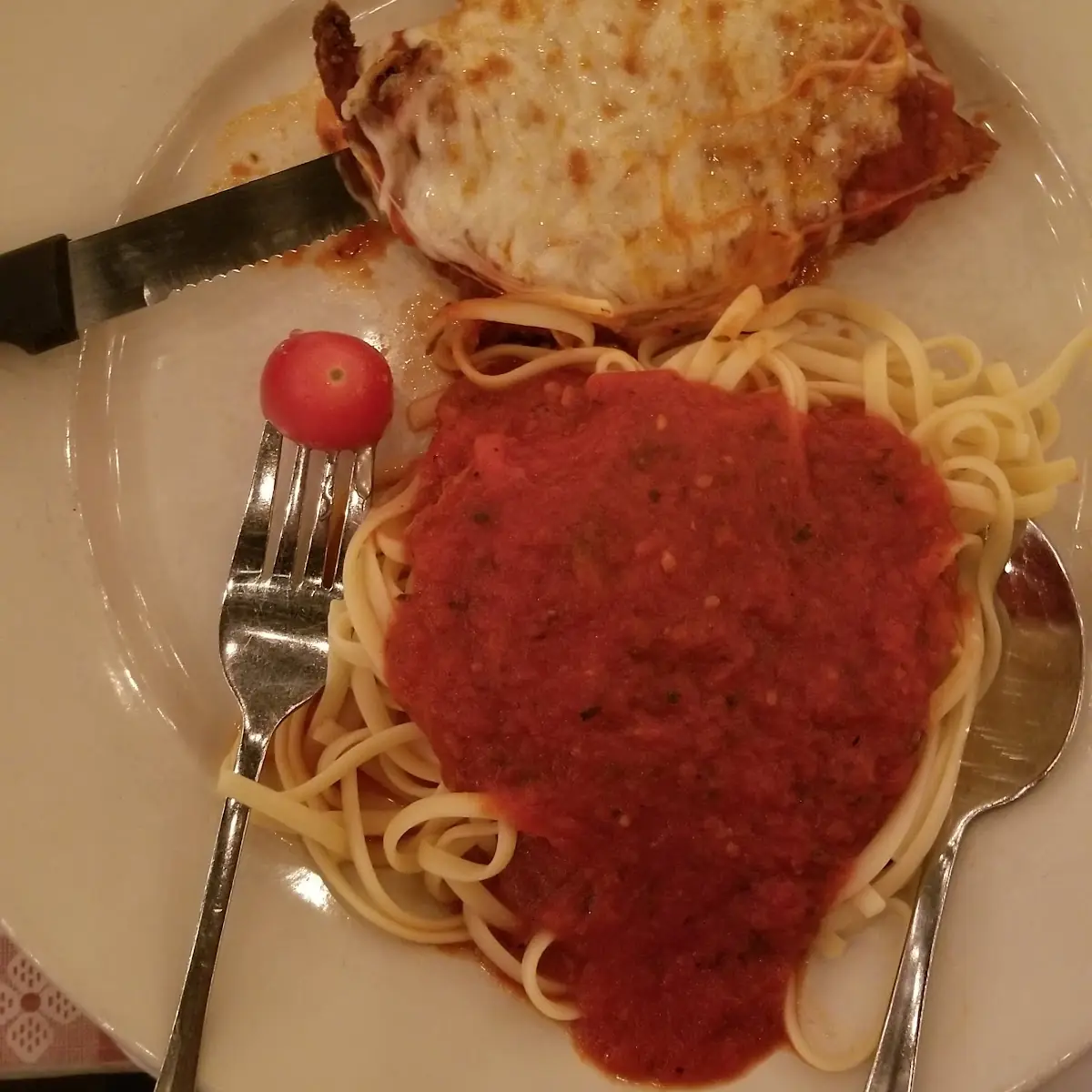 Lunch Chicken Parmesan