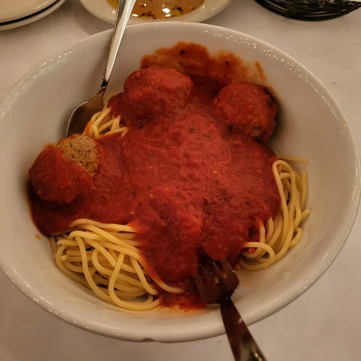 Meatballs in Marinara