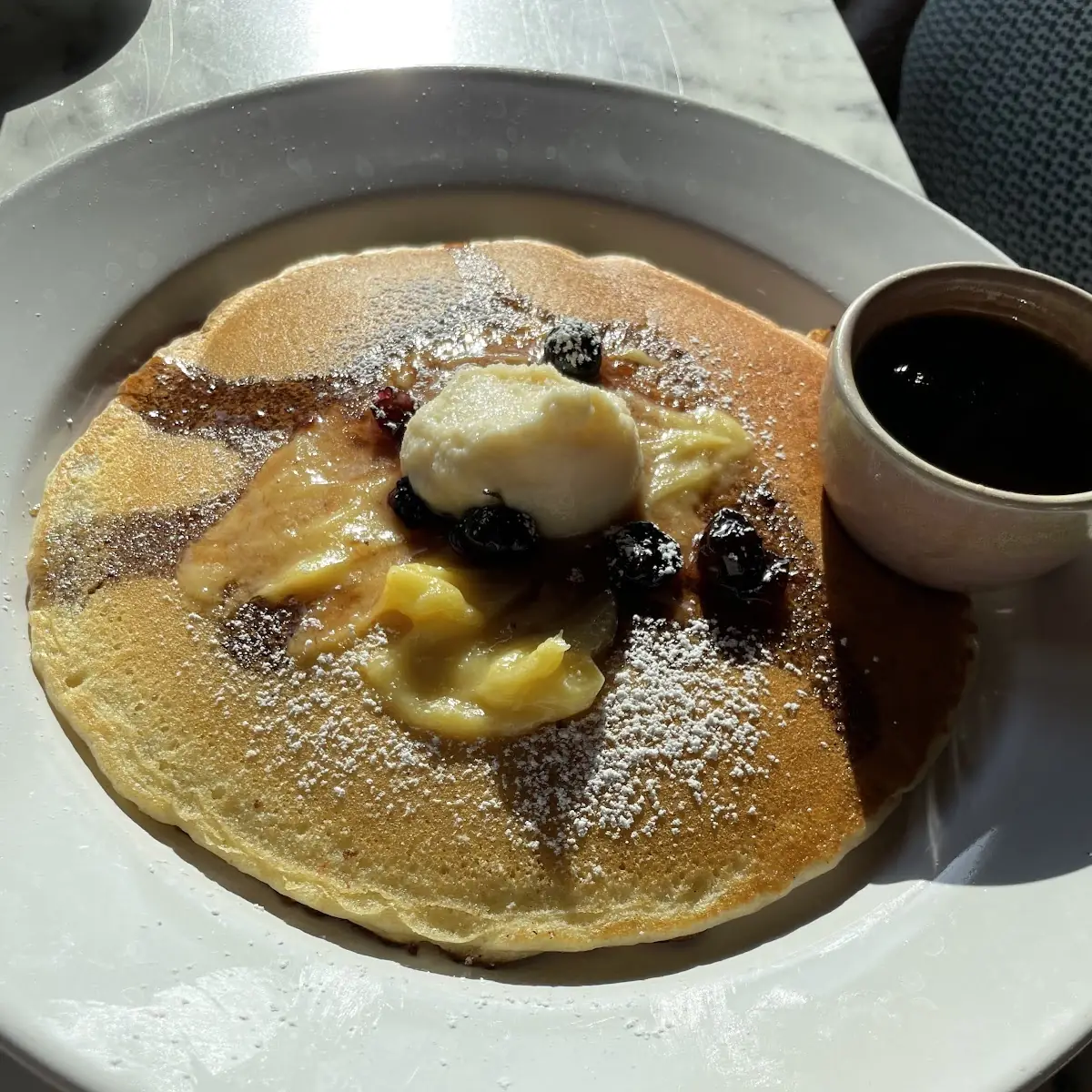 Lemon Blueberry Pancakes