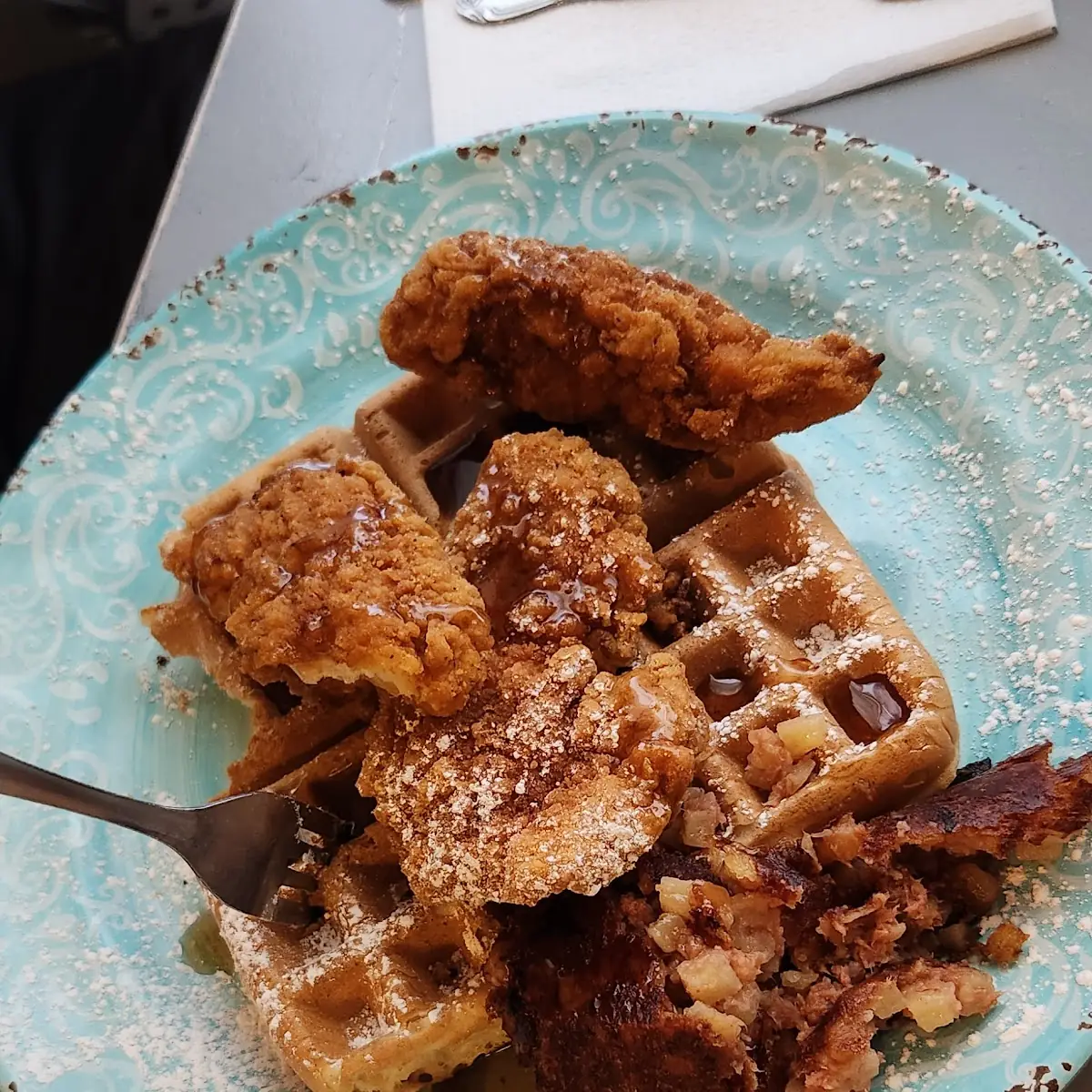 Chicken and Waffles