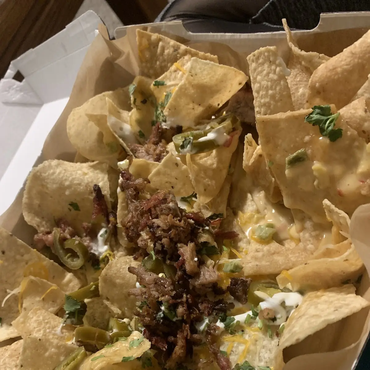 Brisket Nachos Supreme