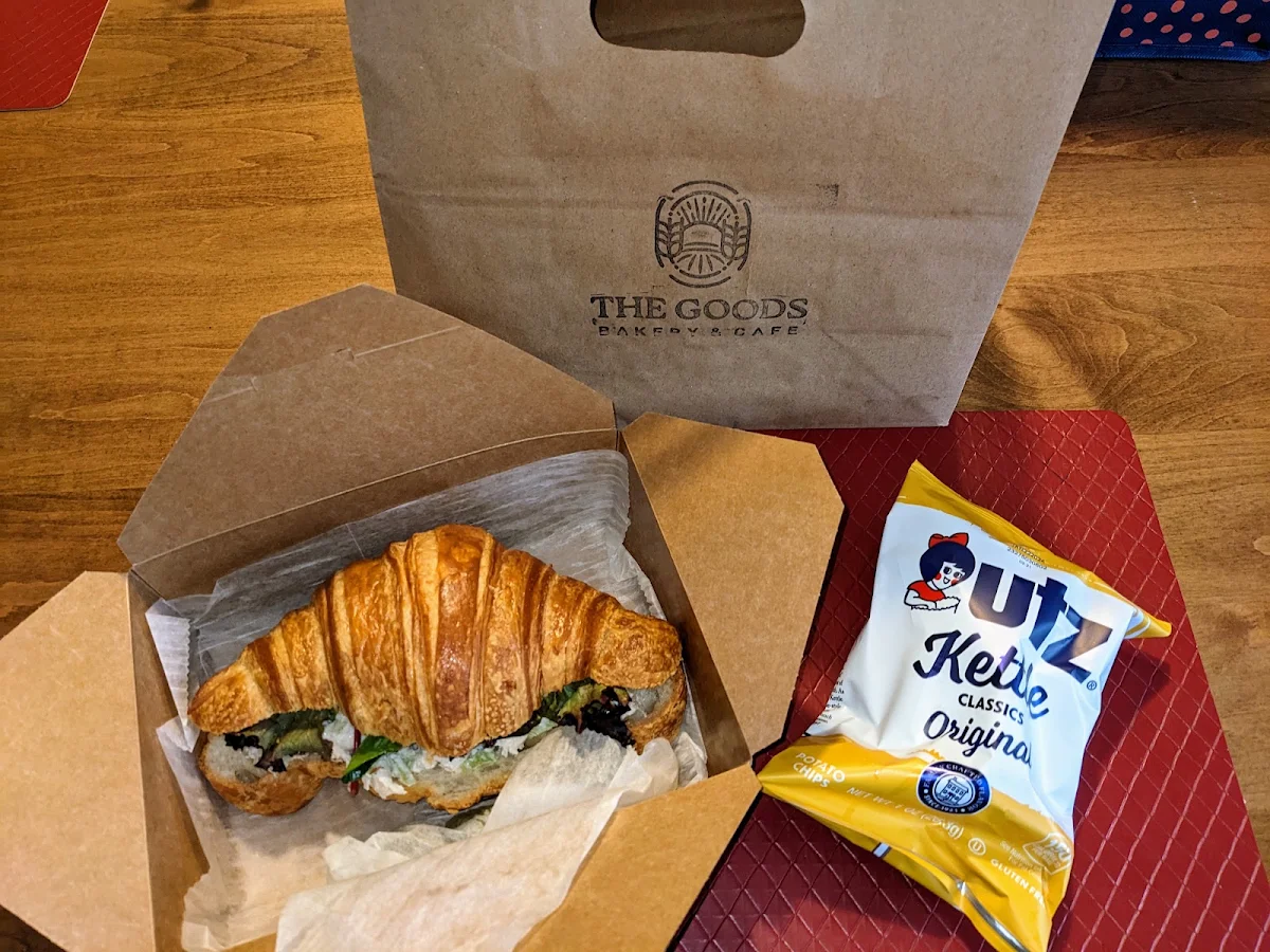 Chicken Salad on a Croissant