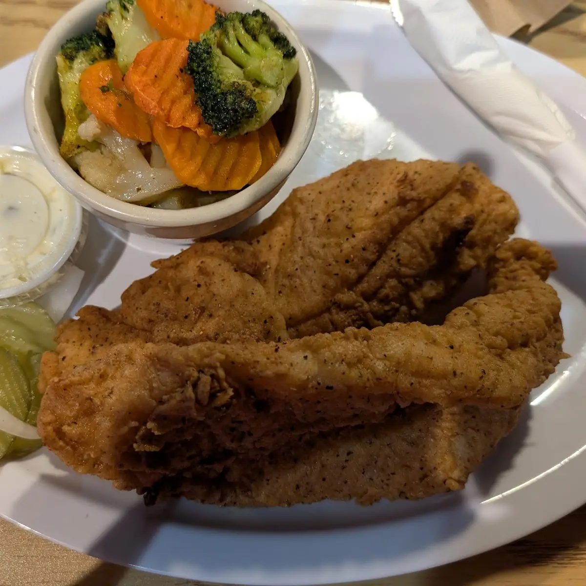 Fried Catfish Or