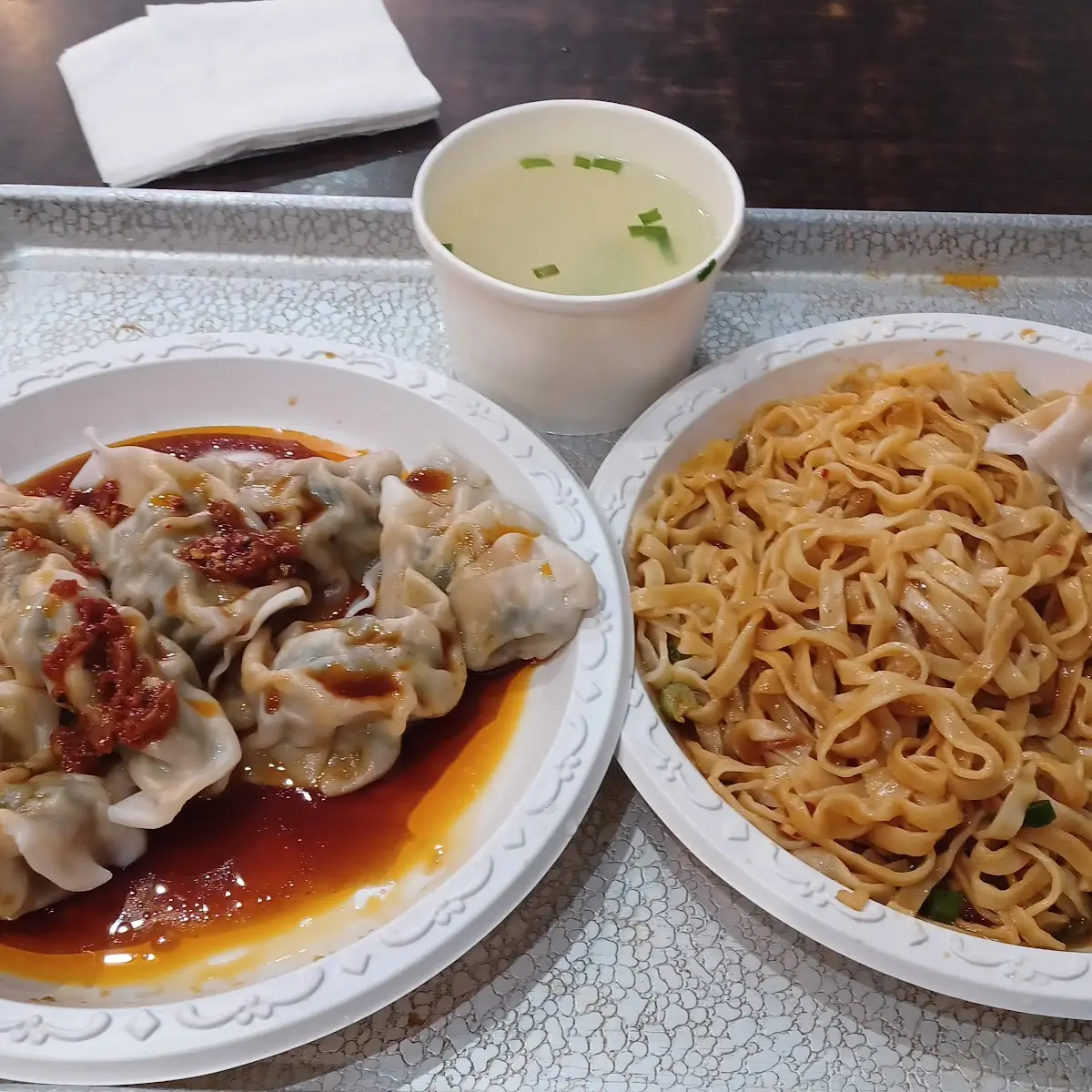 Pork and Chive Dumplings Chicken Dumplings