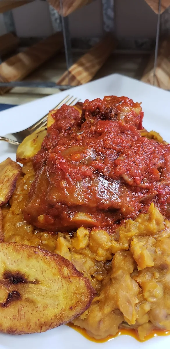 Beans & Plantain, Merilyn's Kitchen