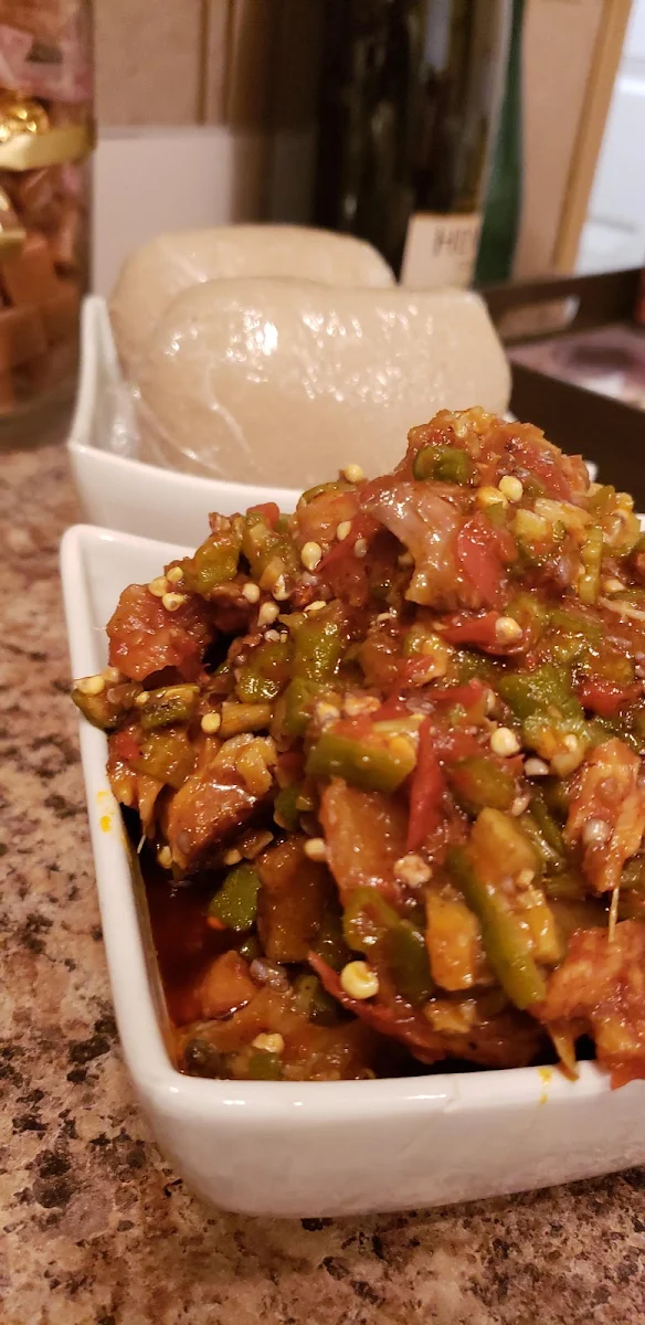 Okoro Soup, Merilyn's Kitchen