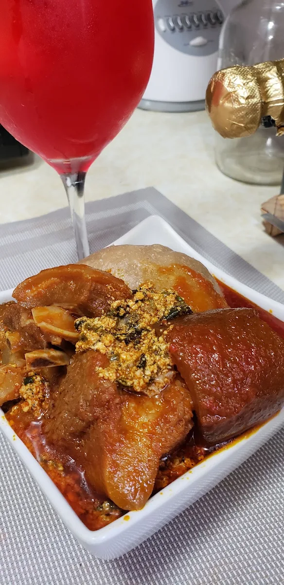 White Amala, Merilyn's Kitchen