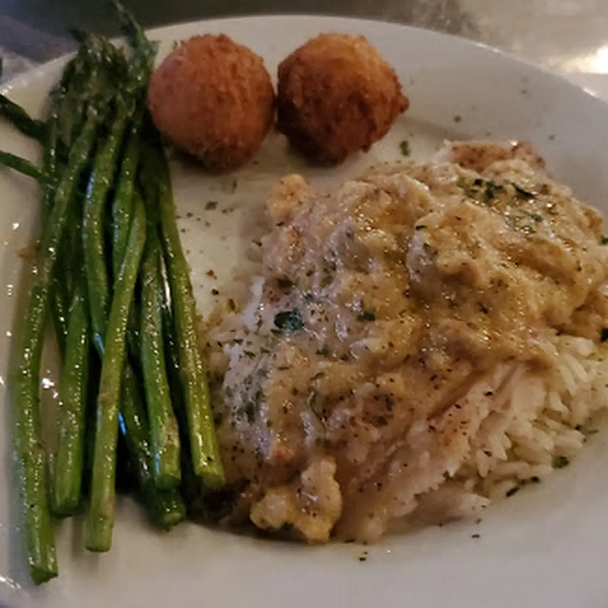 Crab Cake Stuffed Grouper