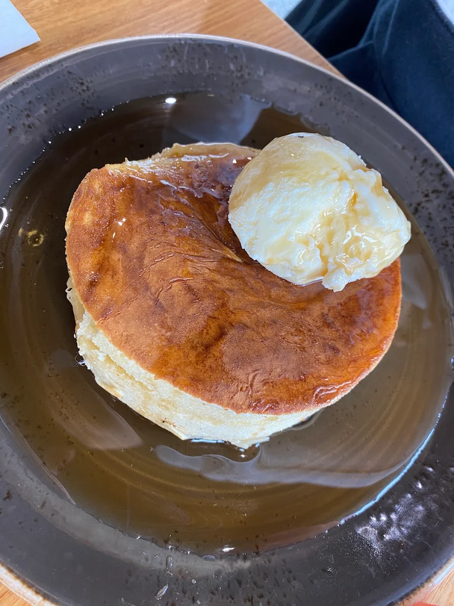 Pancake with Ice Cream, Pavilion Cafe & Bar