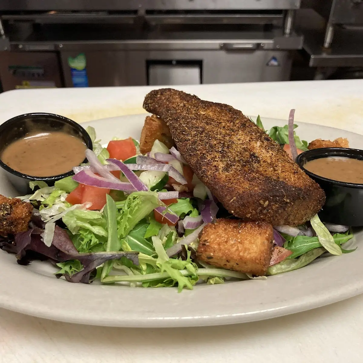 Blackened Mahi Sandwich