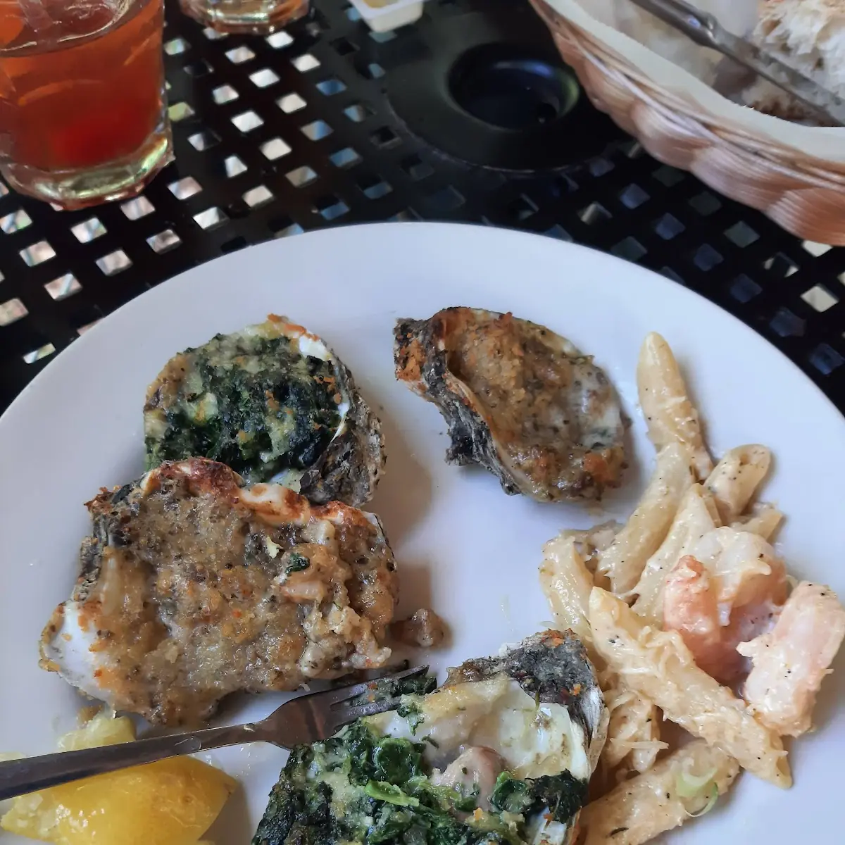 Oysters Rockefeller