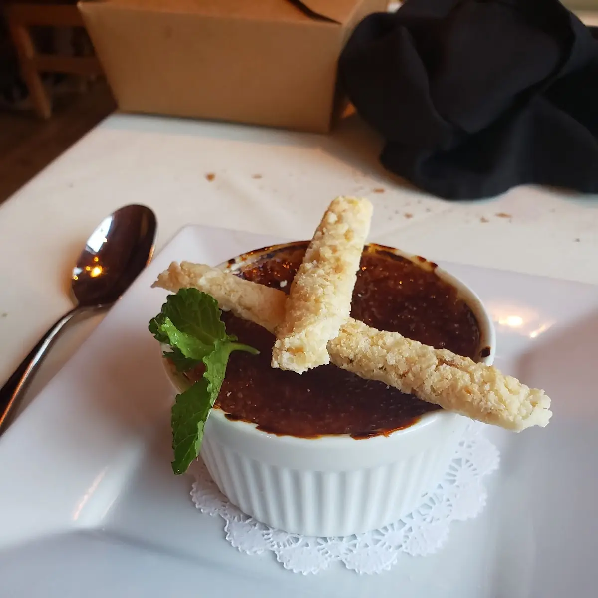 Seasonal Creme Brulee