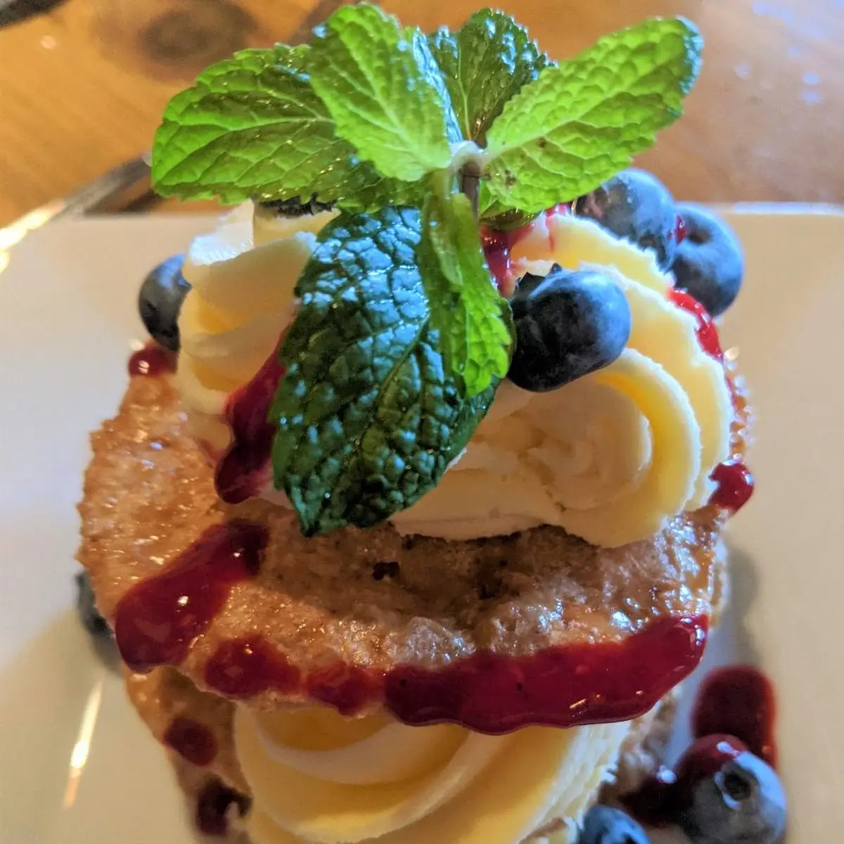 White Chocolate Cheesecake Tower