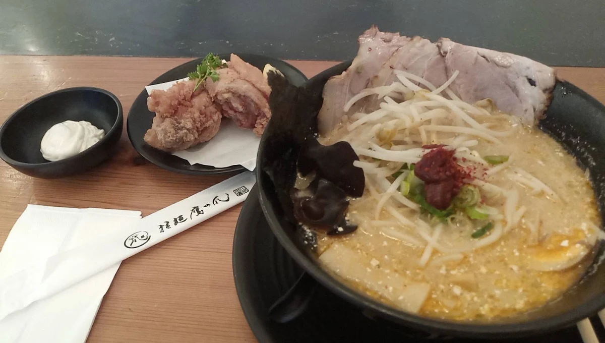 Paitan Miso Ramen with Karaage