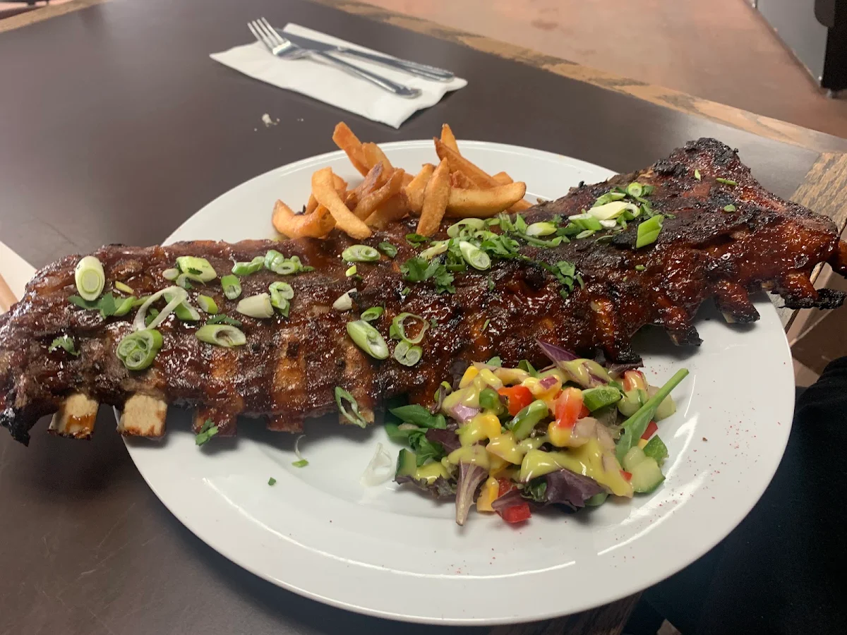 BBQ Guinness Rack of Ribs, Shannon's Kitchen and Irish Pub