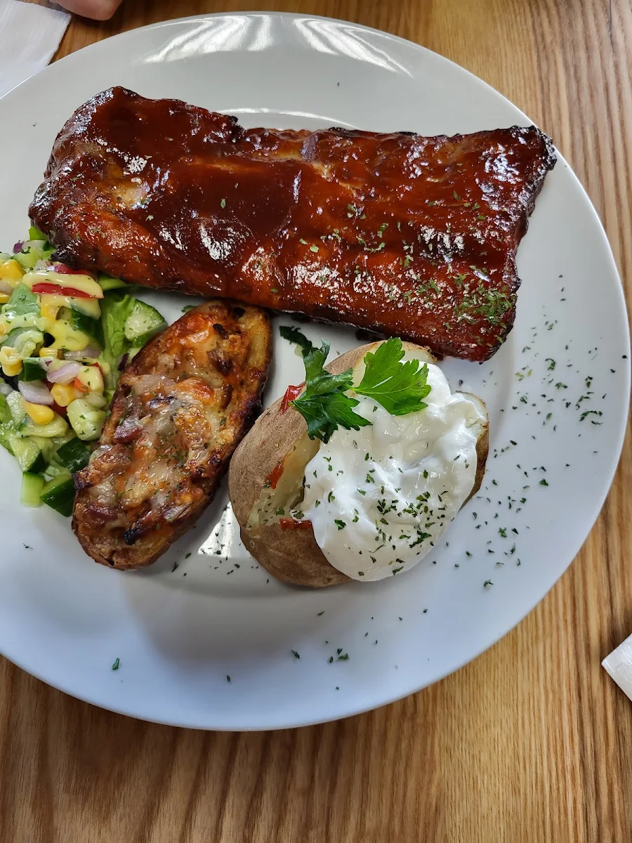 BBQ'd Smoked Ribs