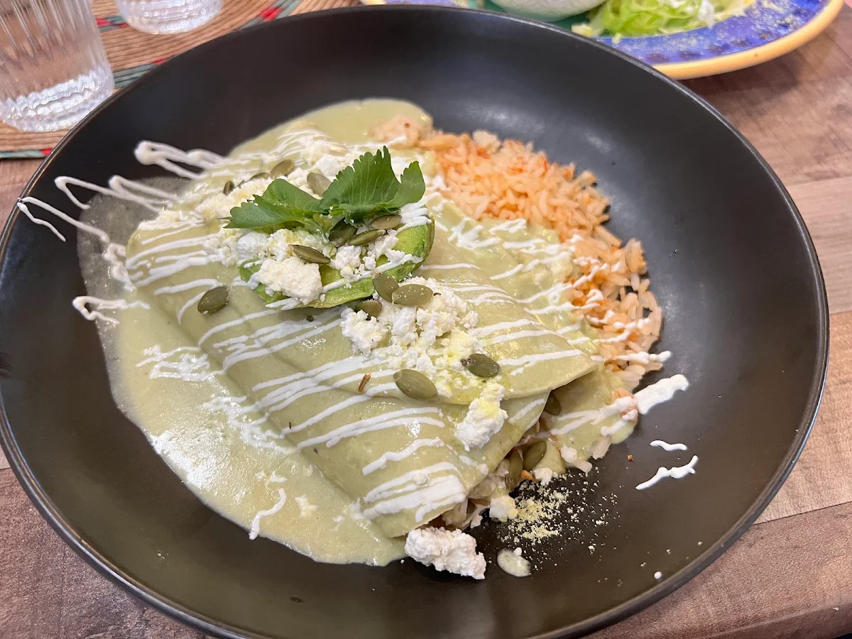 Enchiladas Verdes
