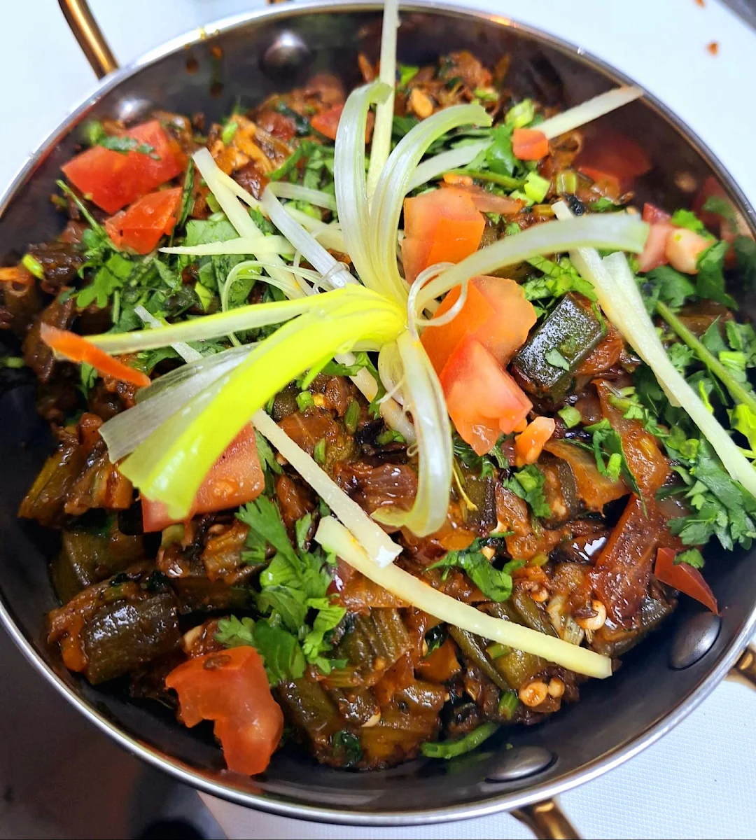 Bhindi Do Pyaza, Shukrana Sweets and Restaurant
