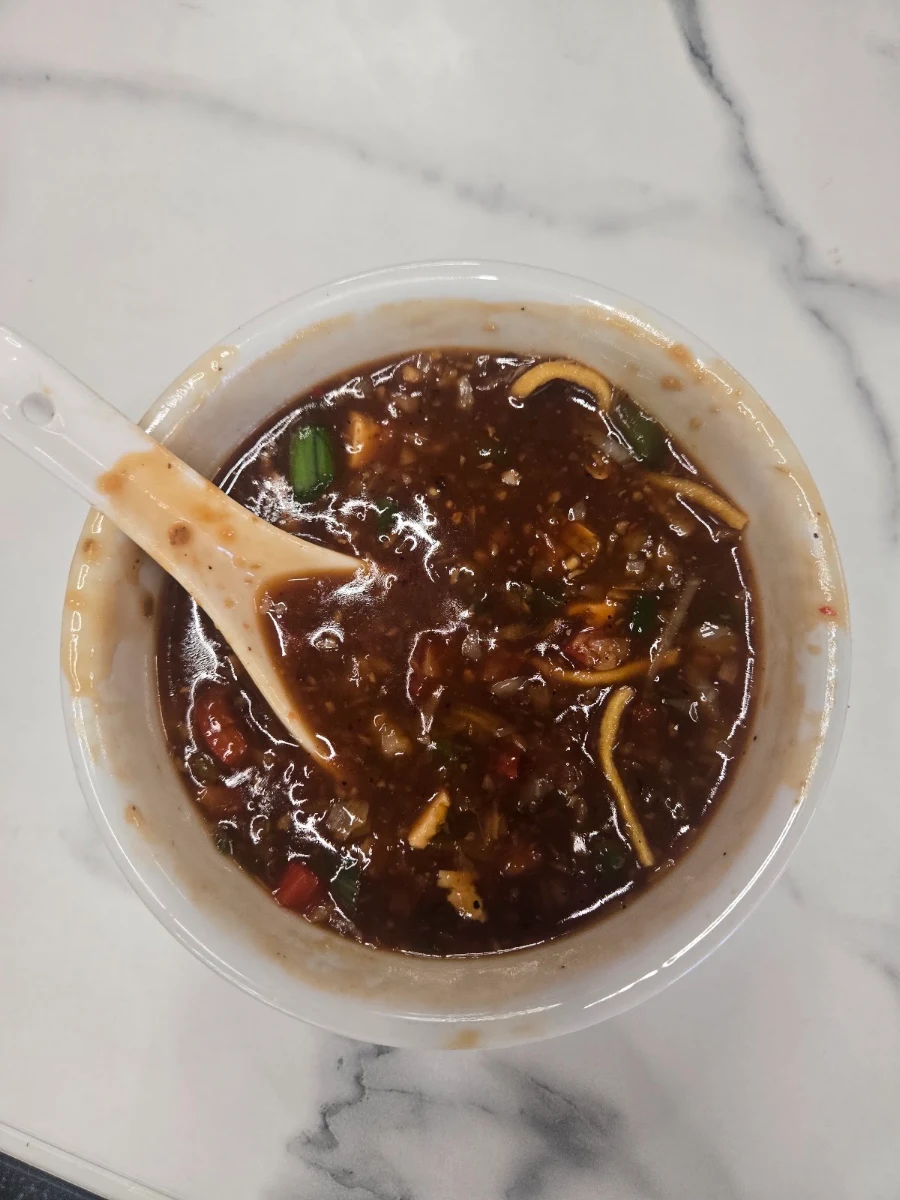 Veg Manchow Soup, Shukrana Sweets and Restaurant