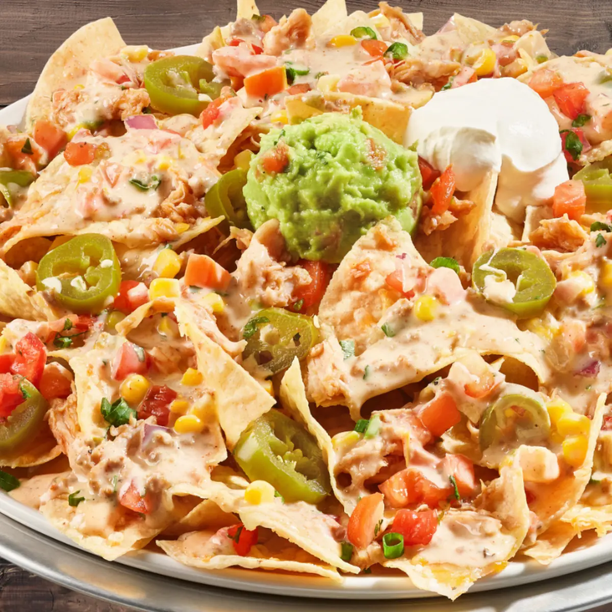 Tex-Mex Chicken Nachos