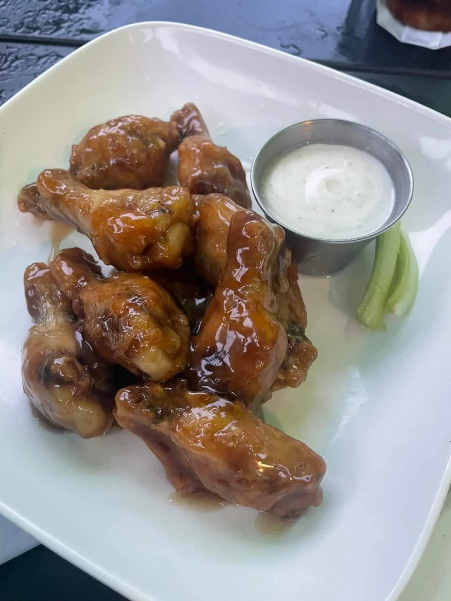Crispy Chicken Wings, Stallones Kitchen + Bar