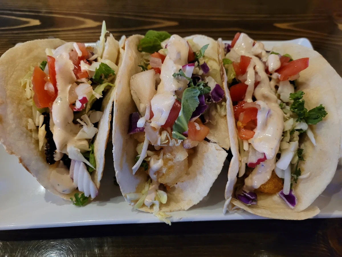 Flight of Street Tacos, Stallones Kitchen + Bar