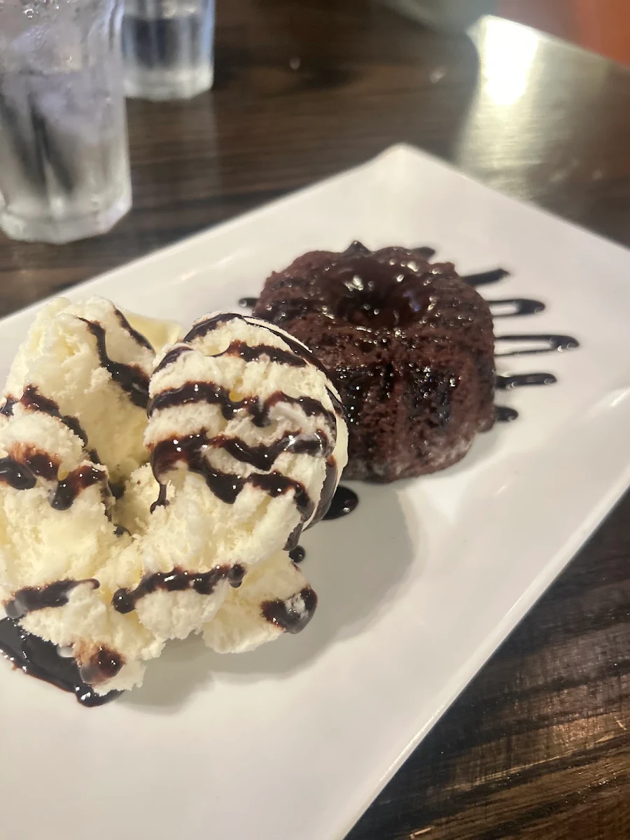 Lava Cake Dessert, Stallones Kitchen + Bar