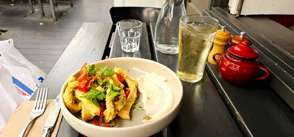 Calamari Salad, Goat House