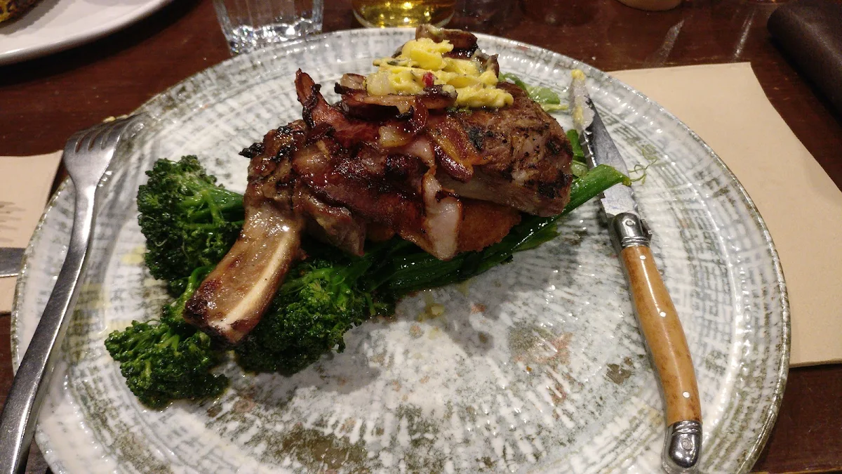 Rib Eye Steak, Goat House