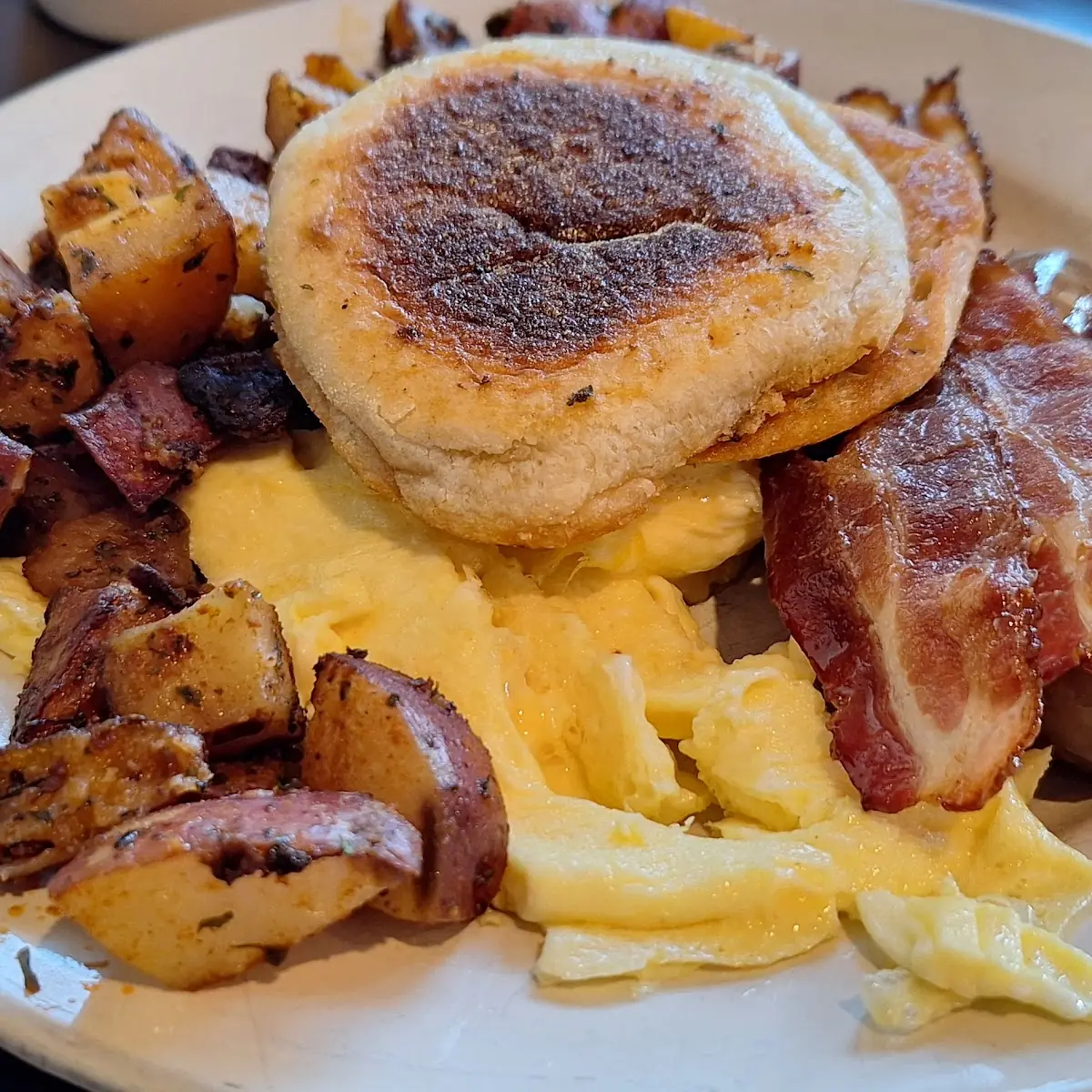 Scrambled Eggs with Sausage