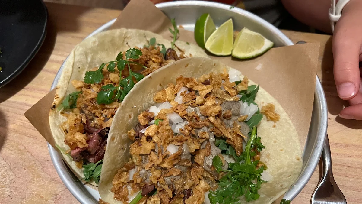 Chicken Tacos, Tacofino Ocho (Mount Pleasant)