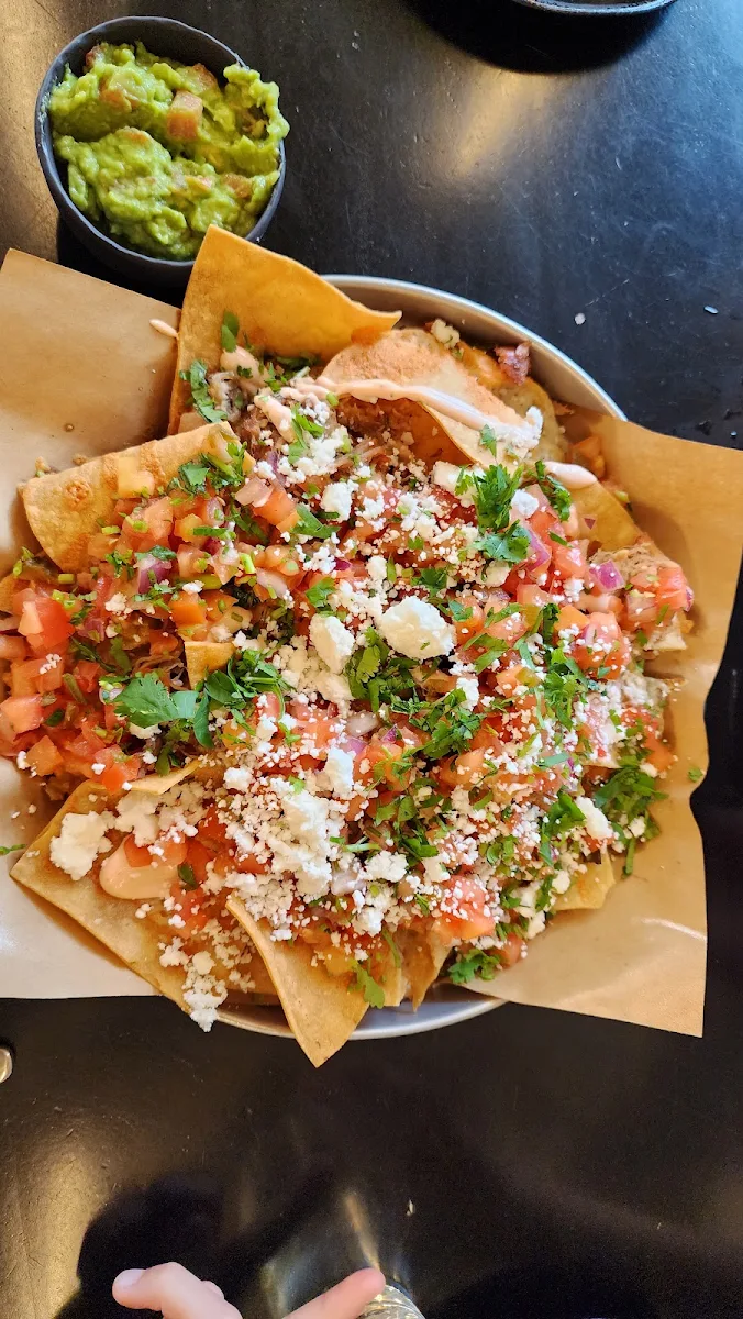 Chilaquilles, Tacofino Ocho (Mount Pleasant)