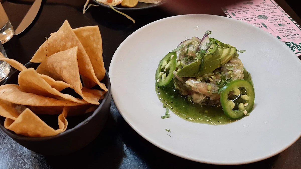 Tuna Ceviche, Tacofino Ocho (Mount Pleasant)