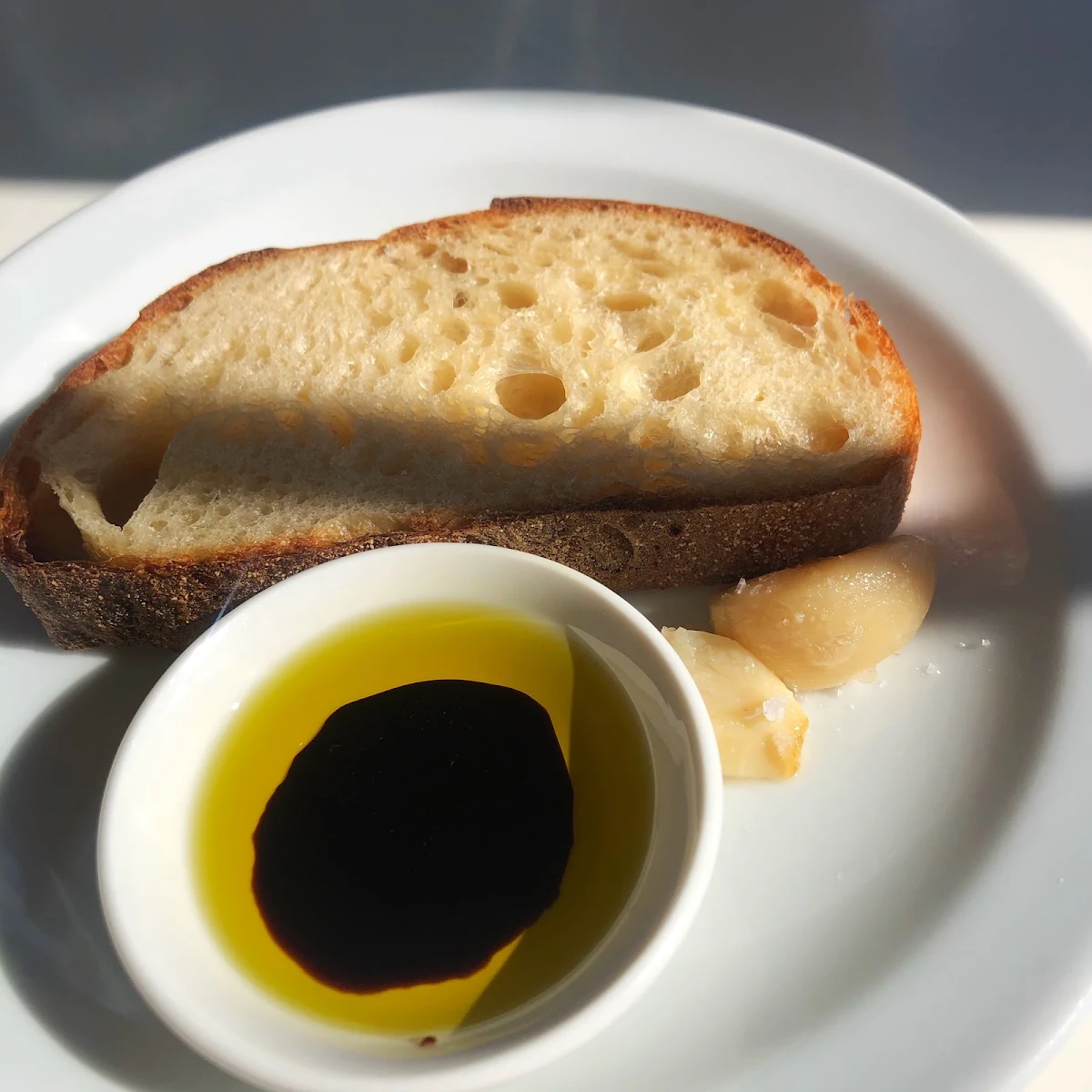 Garlic Sourdough with Olive Oil
