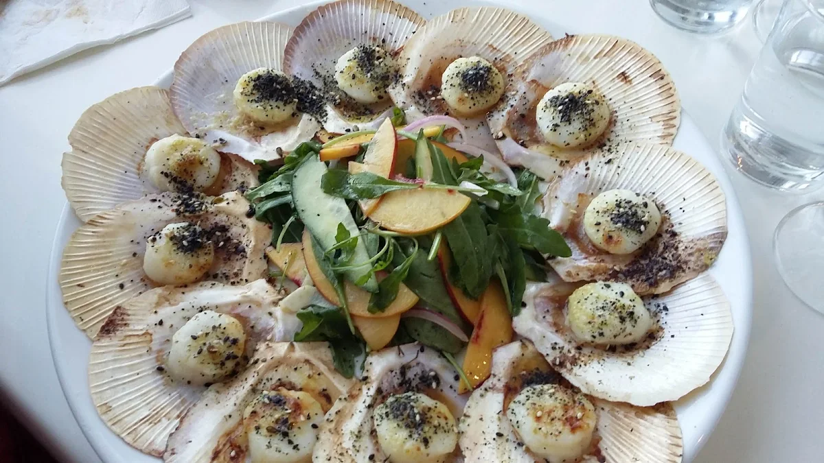 Half Shell Scallops