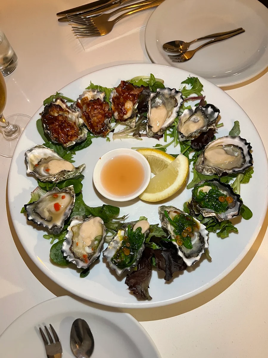 Mixed Oysters 3 Ways