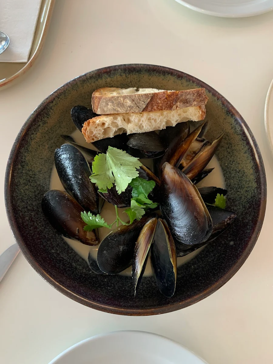 Steamed Spring Bay Mussels
