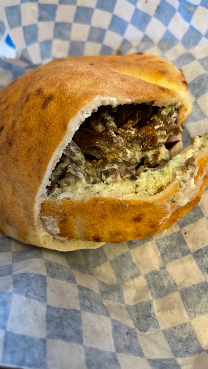 Beef Shawarma Sandwich, Bosphorus Donair