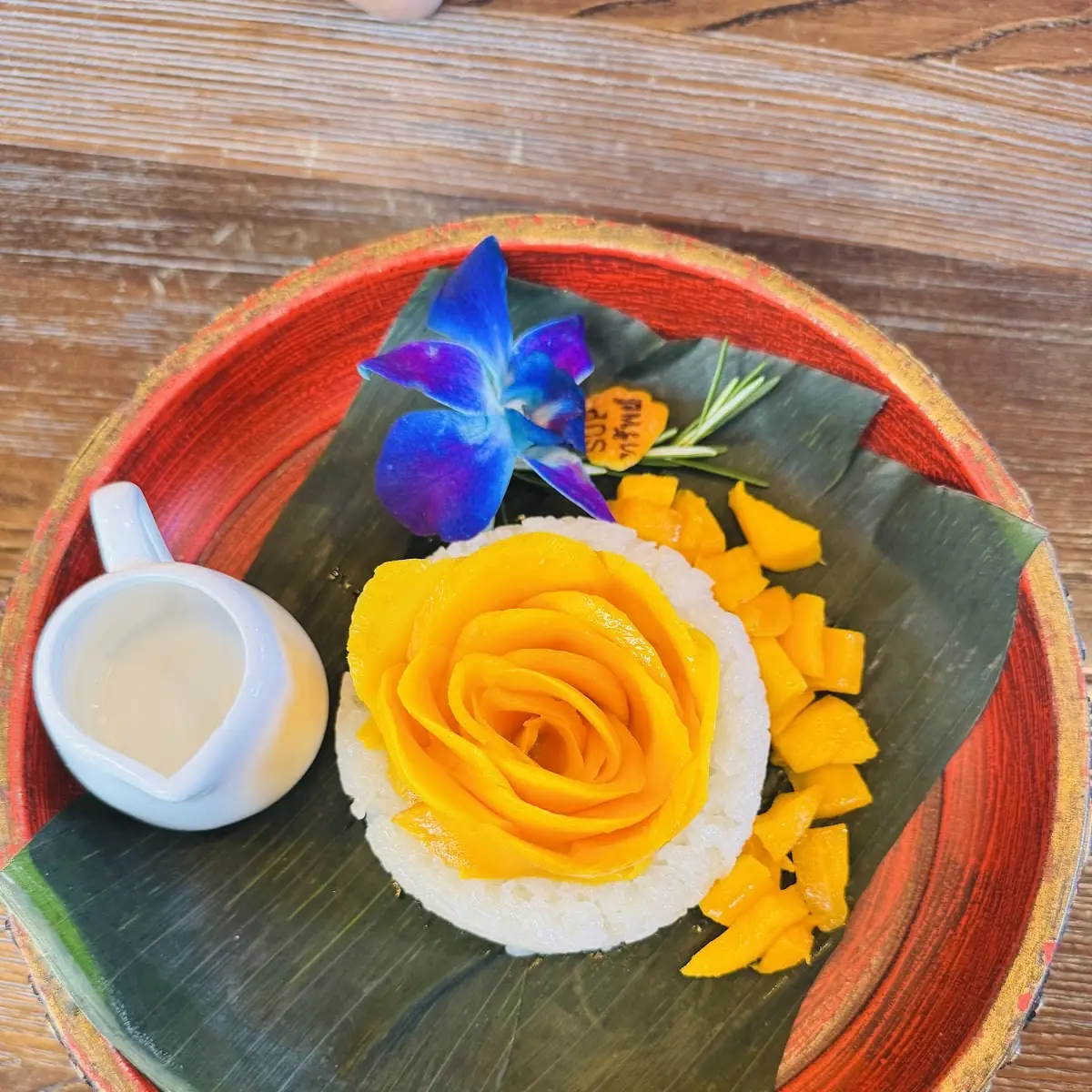 Mango Sticky Rice with Coconut Cream