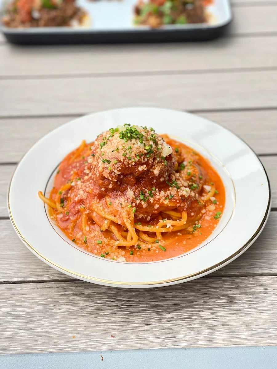 Spaghetti and Meat Ball