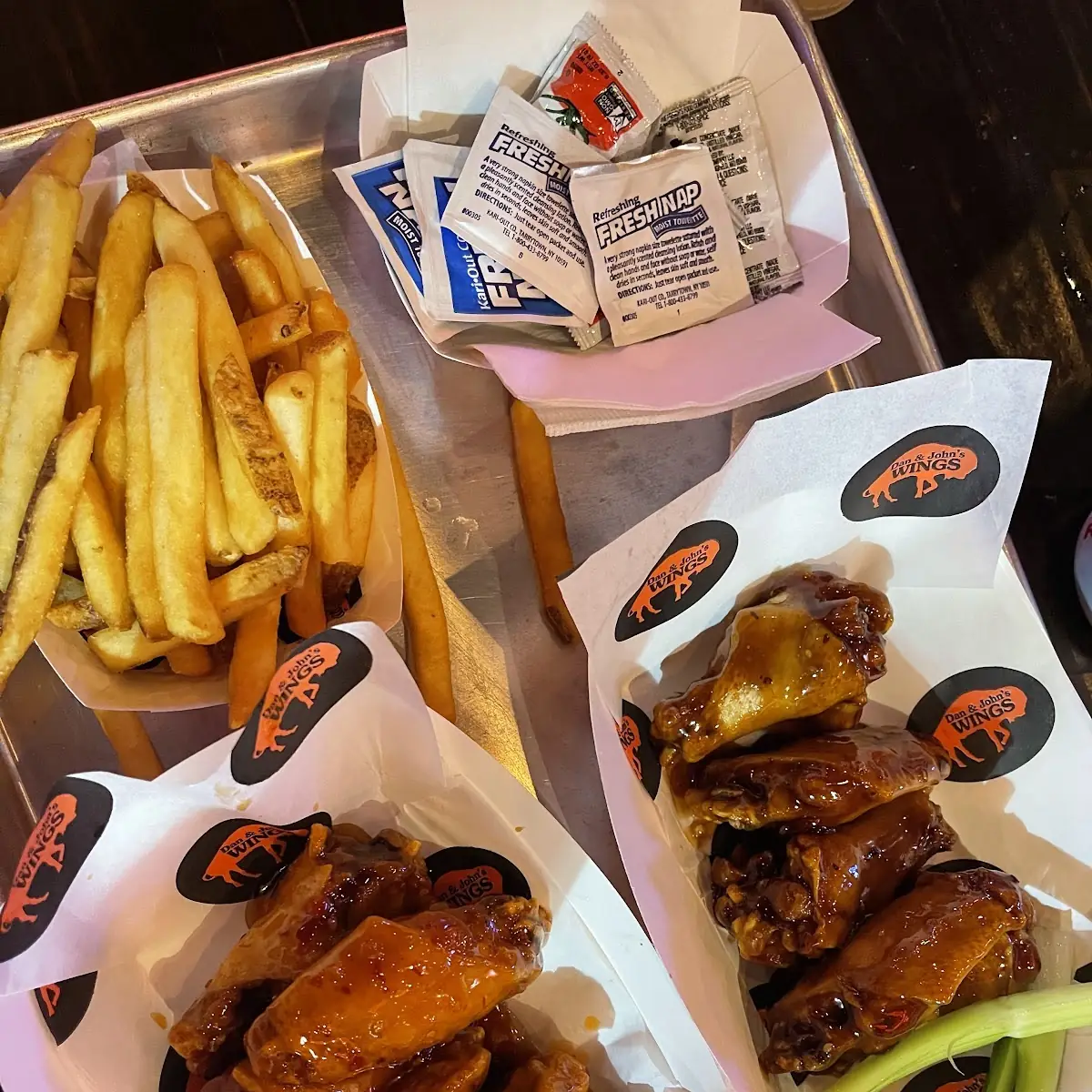Wings and Fries