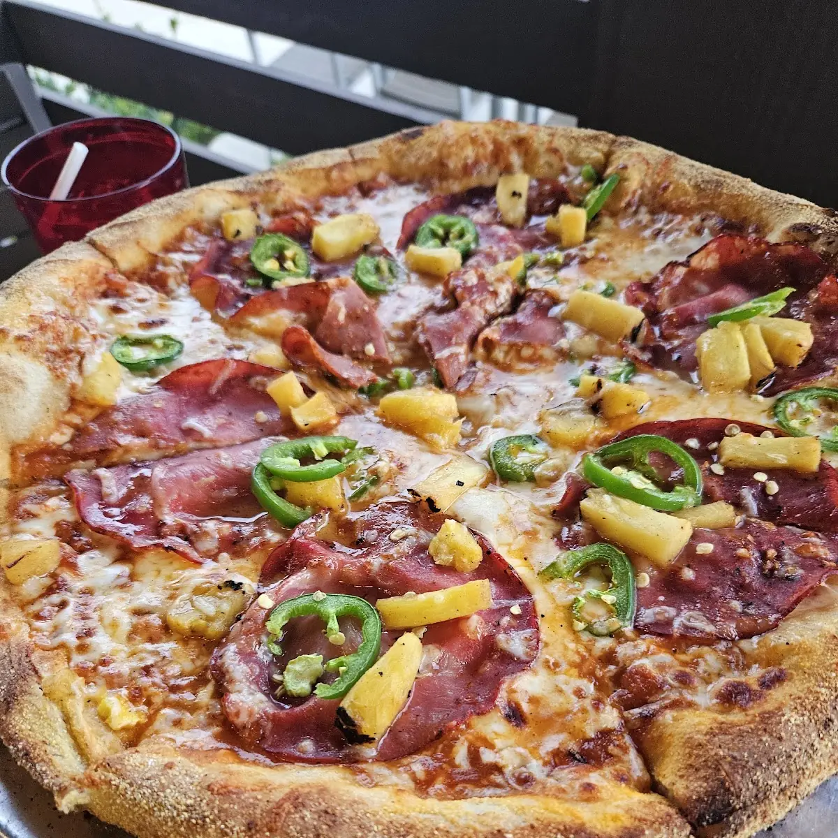 Spicy Hawaiian Pizza