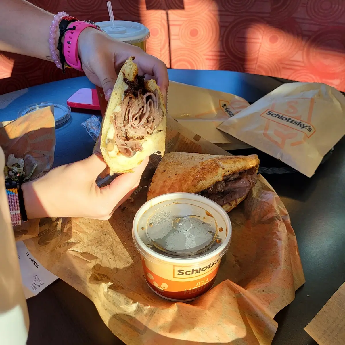 French Dip Calzone