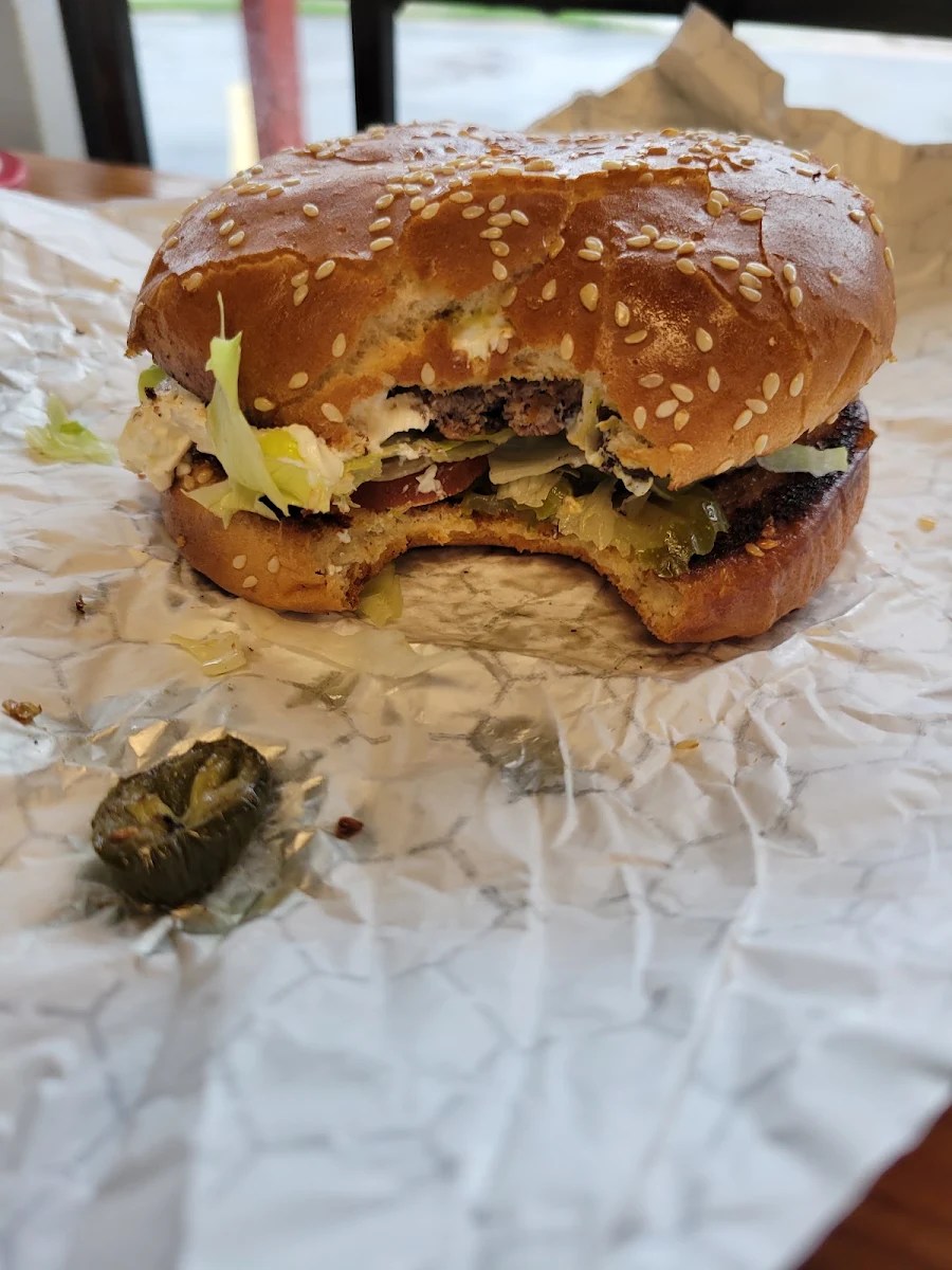 Double Bacon Burger