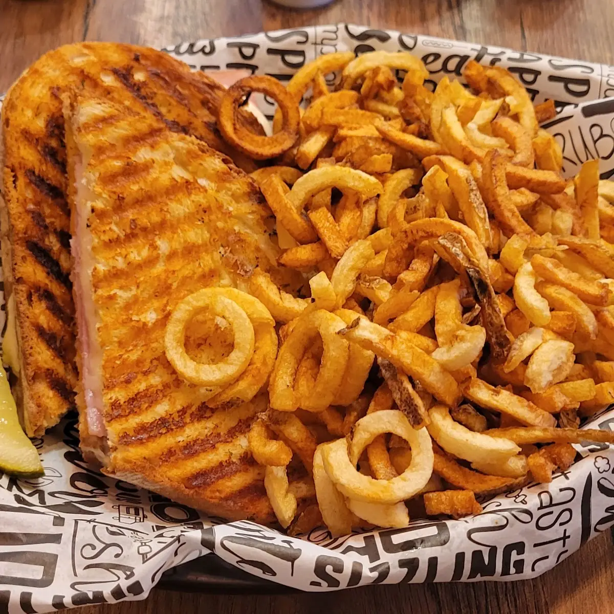 Ham and Cheese Panini