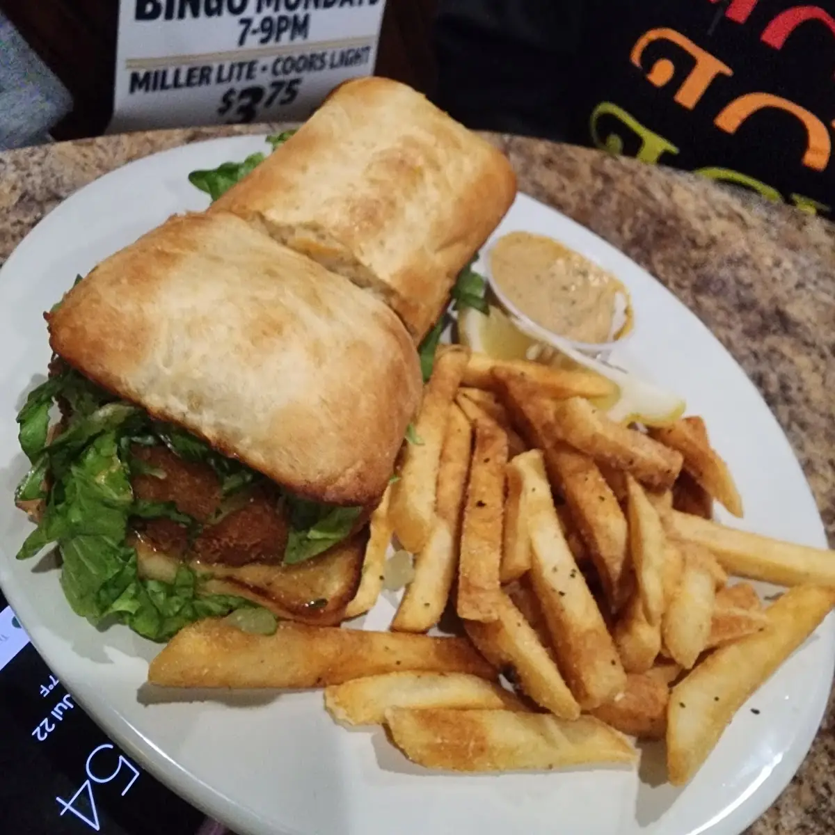 Crab Cake Sandwich