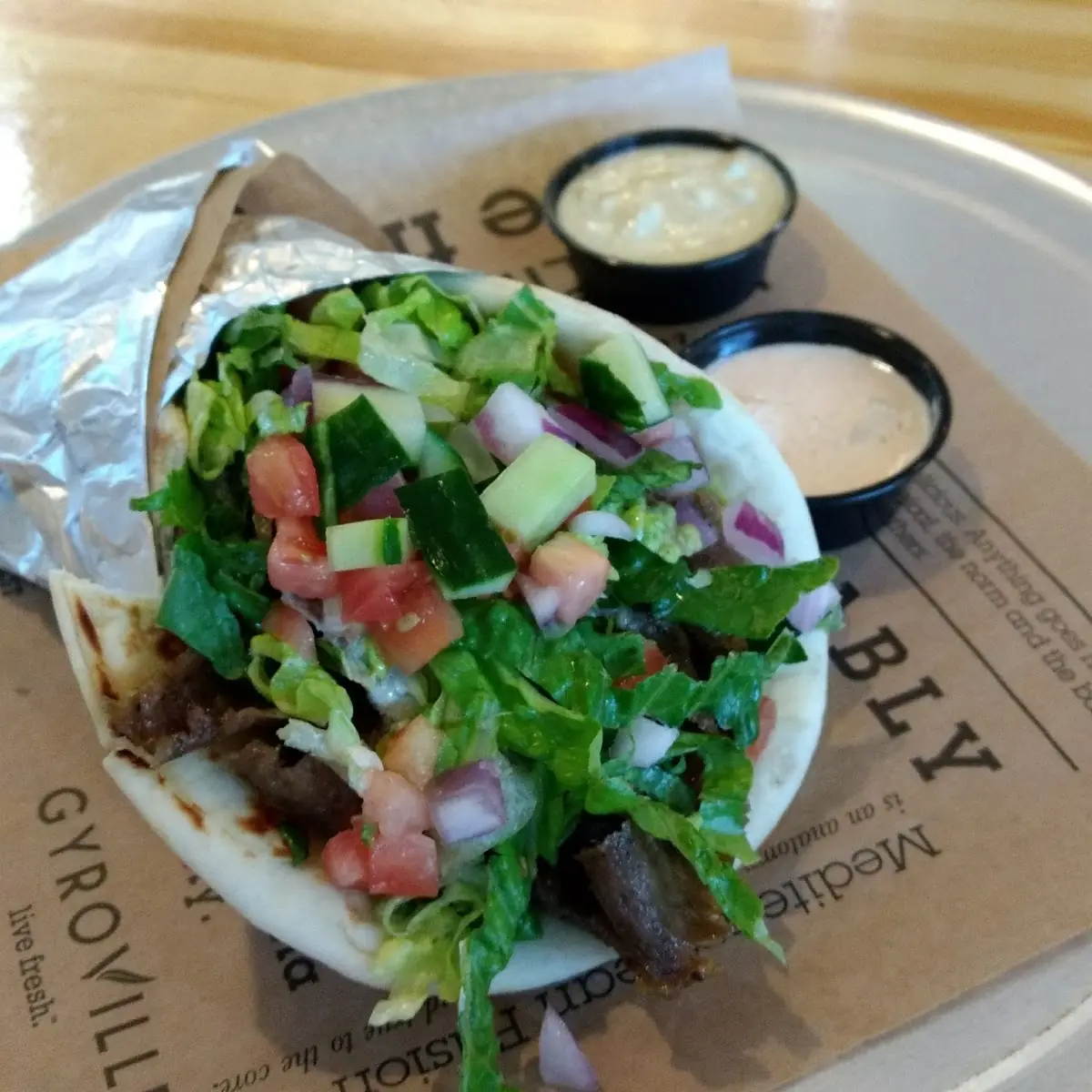 Gyro Pita Melt