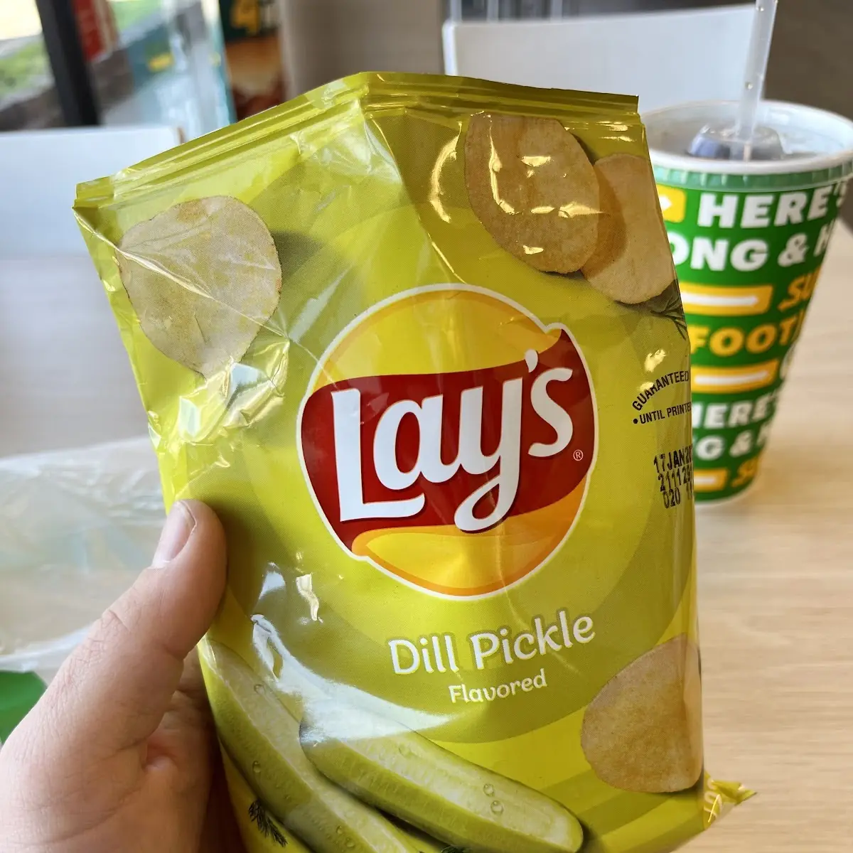 Dill Pickle Potato Chips